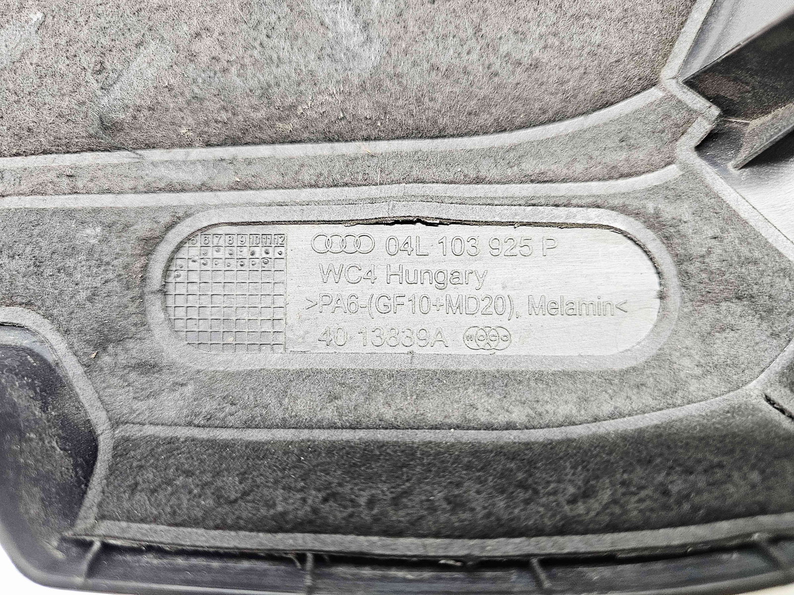 Capac motor Audi A4 (8W2, B9) [Fabr 2015-2023] 04L103925P 2.0 TDI DETA 140KW / 190CP - imagine 5