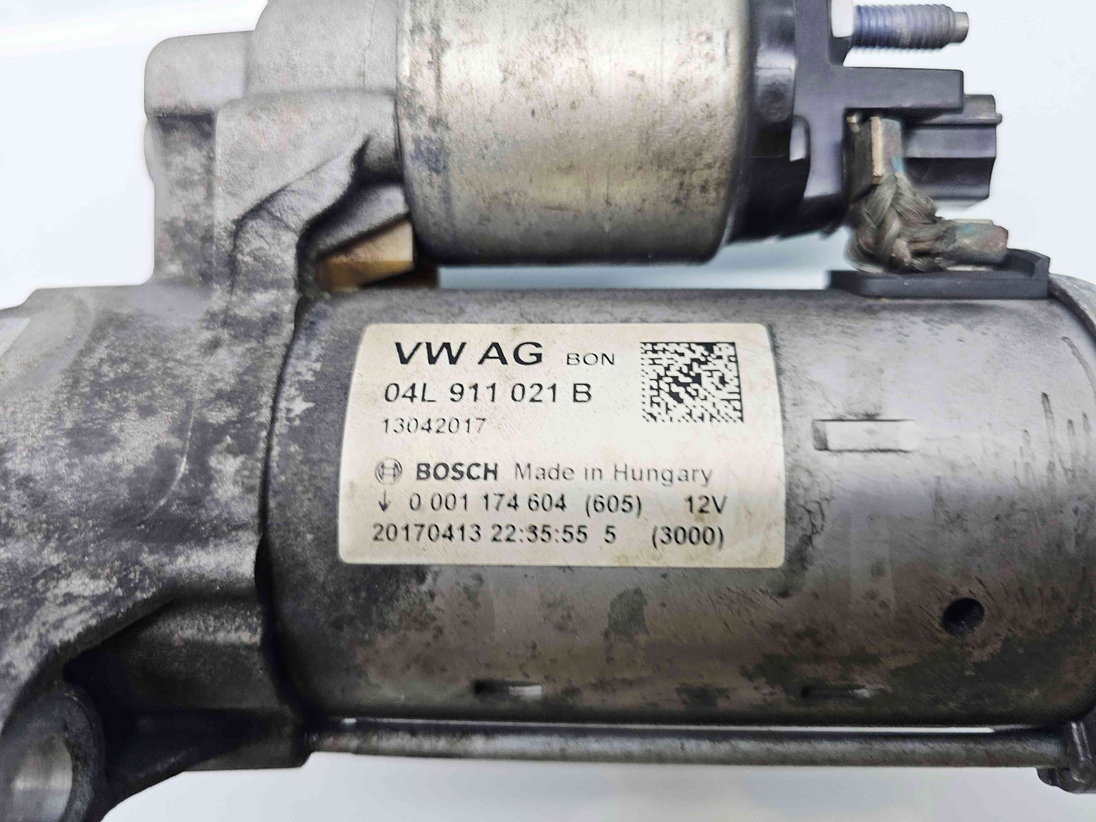Electromotor 10 dinti Audi A4 (8W2, B9) [Fabr 2015-2023] 04L911021B 2.0 TDI DETA140KW / 190CP - imagine 2