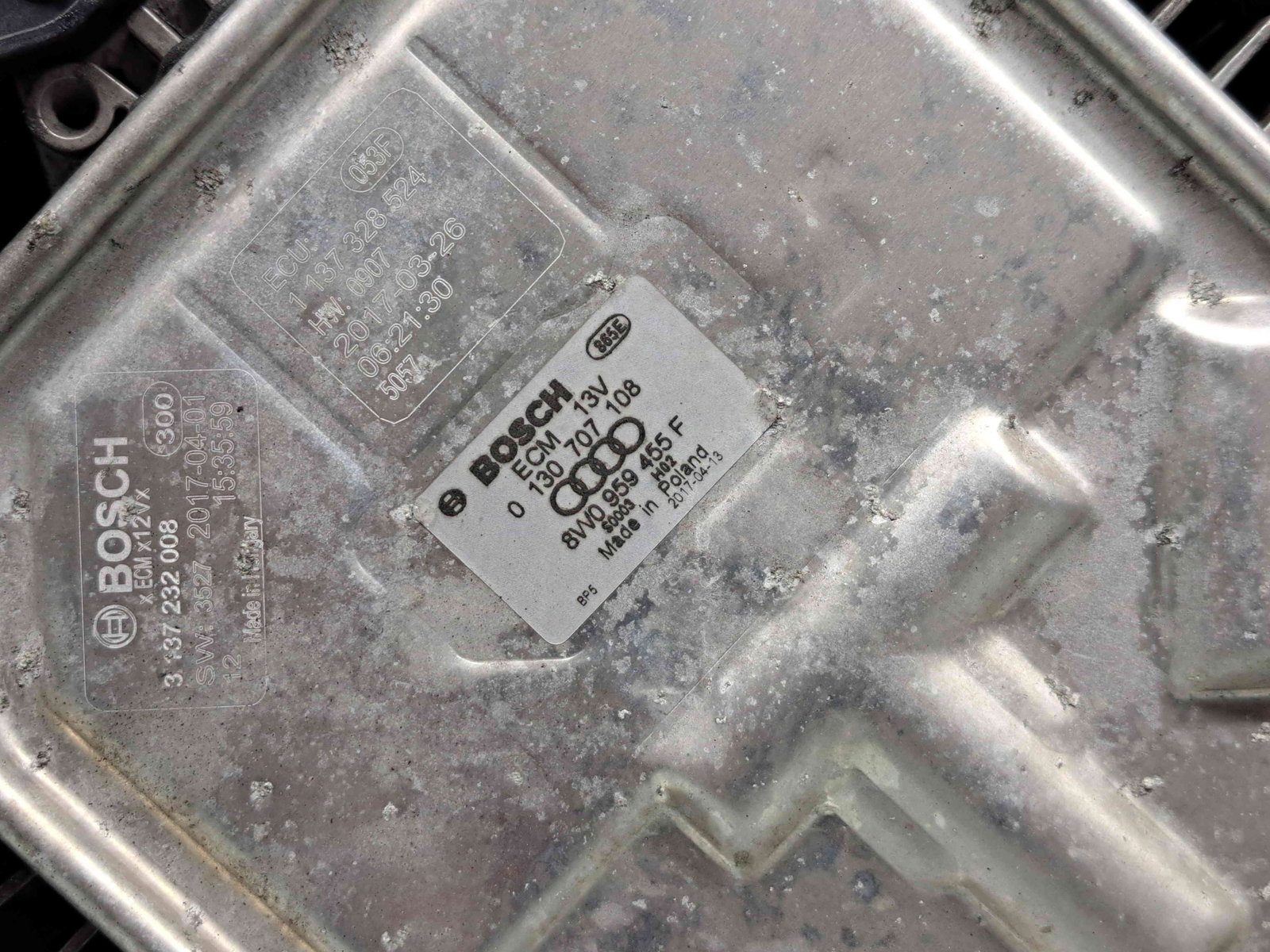 Electroventilator Audi A4 (8W2, B9) [Fabr 2015-2023] 8W0121003B 2.0 TDI DETA 140KW / 190CP - imagine 3