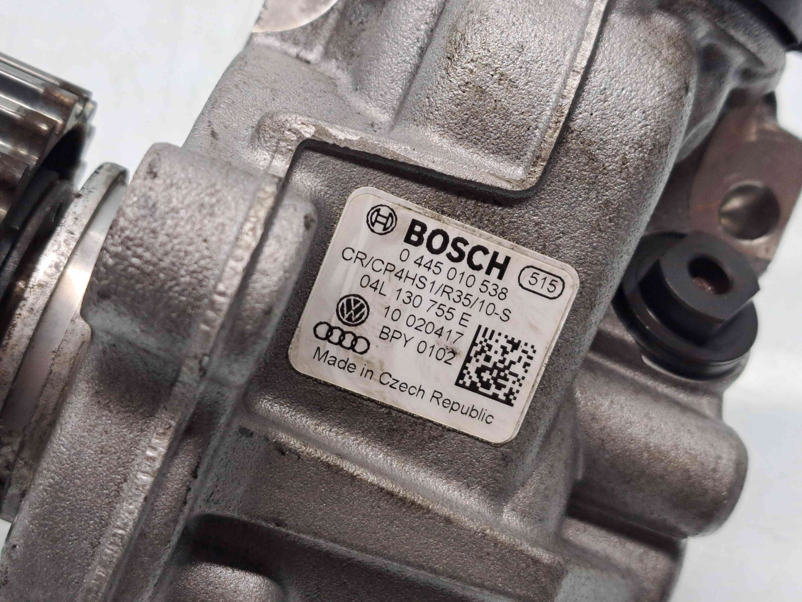 Pompa inalta presiune Audi A4 (8W2, B9) [Fabr 2015-2023] 04L130755E / 0445010538 2.0 TDI DETA 140KW / 190CP - imagine 2