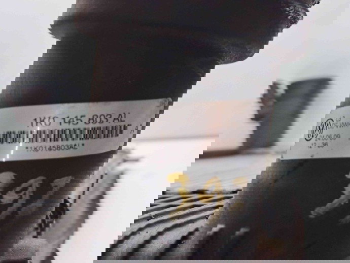 Radiator intercooler Volkswagen Touran (1T1, 1T2) [Fabr 2003-2010] Facelift 1K0145803AL 1.9  TDI BLS 77KW / 105CP