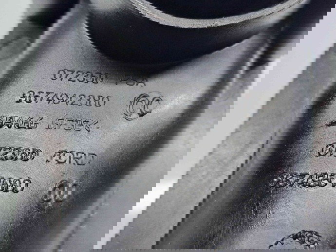 Tub intercooler  Citroen C5 (III) [Fabr 2008-2017] 9674942380 1.5 TDCI T7DA 88KW / 120CP