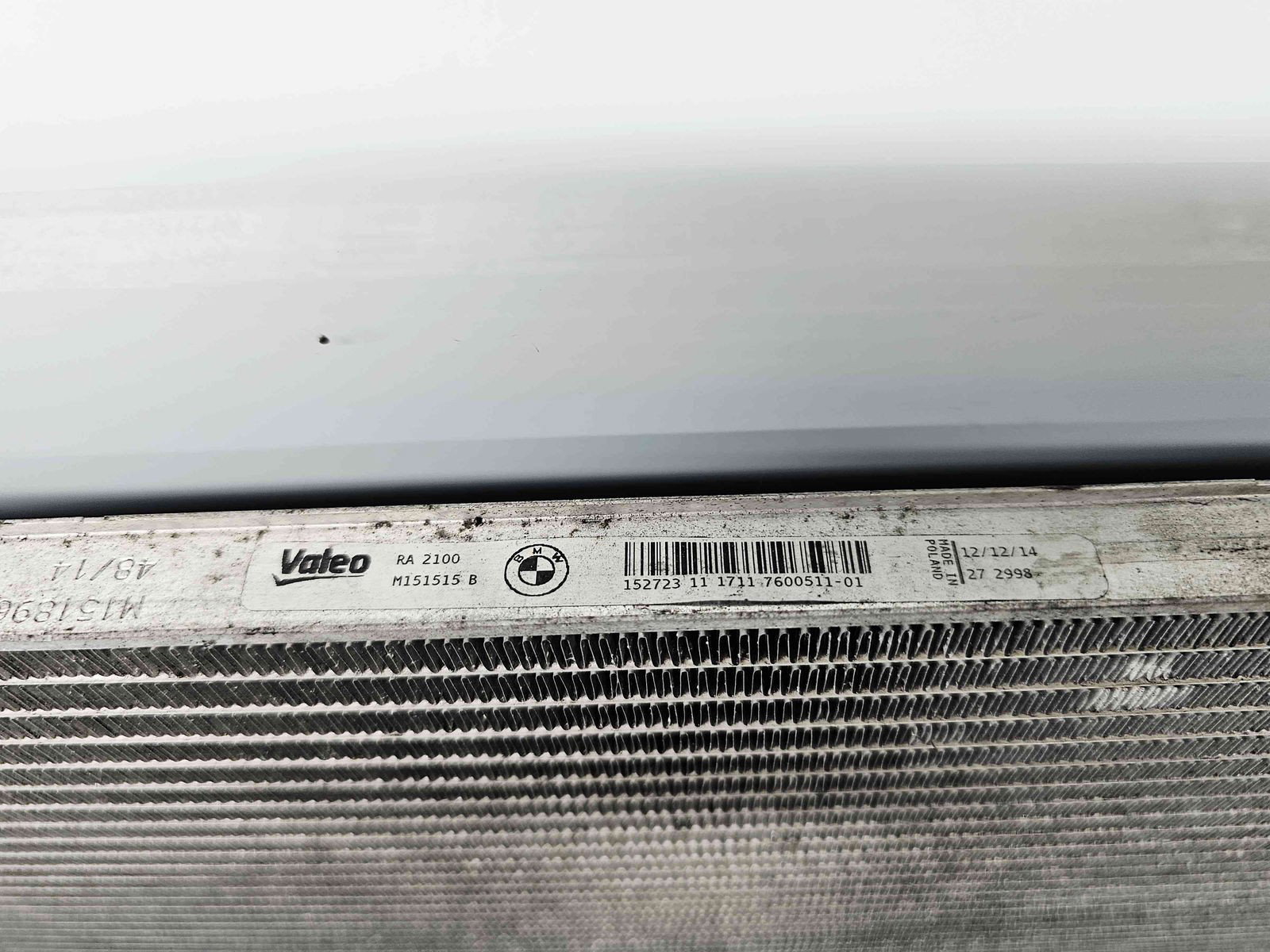 Radiator apa Bmw 1 (F20, F21) [Fabr 2011-2017] 7600511 2.0 N47D20 105KW / 143CP - imagine 5