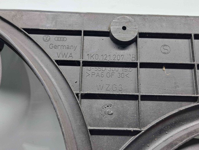 Electroventilator  Volkswagen Tiguan (5N) [Fabr 2007-2016] 1K0121207B 1.9  TDI BLS 77KW / 105CP