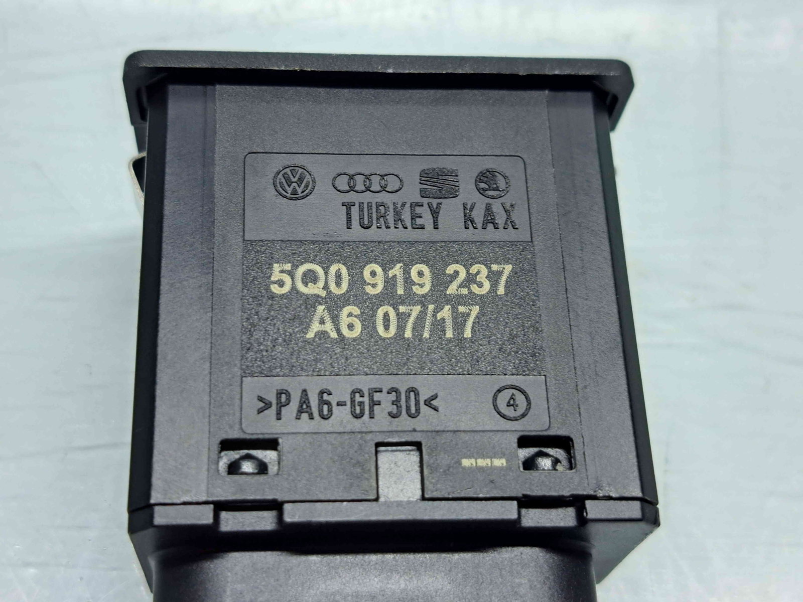 Buton ON/OFF airbag Audi A4 (8W2, B9) [Fabr 2015-2023] 5Q0919237 - imagine 4