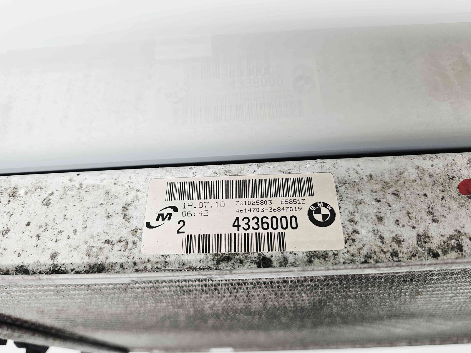 Radiator apa Bmw 3 (E90) [Fabr 2005-2011] 7810258 2.0D N47D20 105KW / 143CP - imagine 2