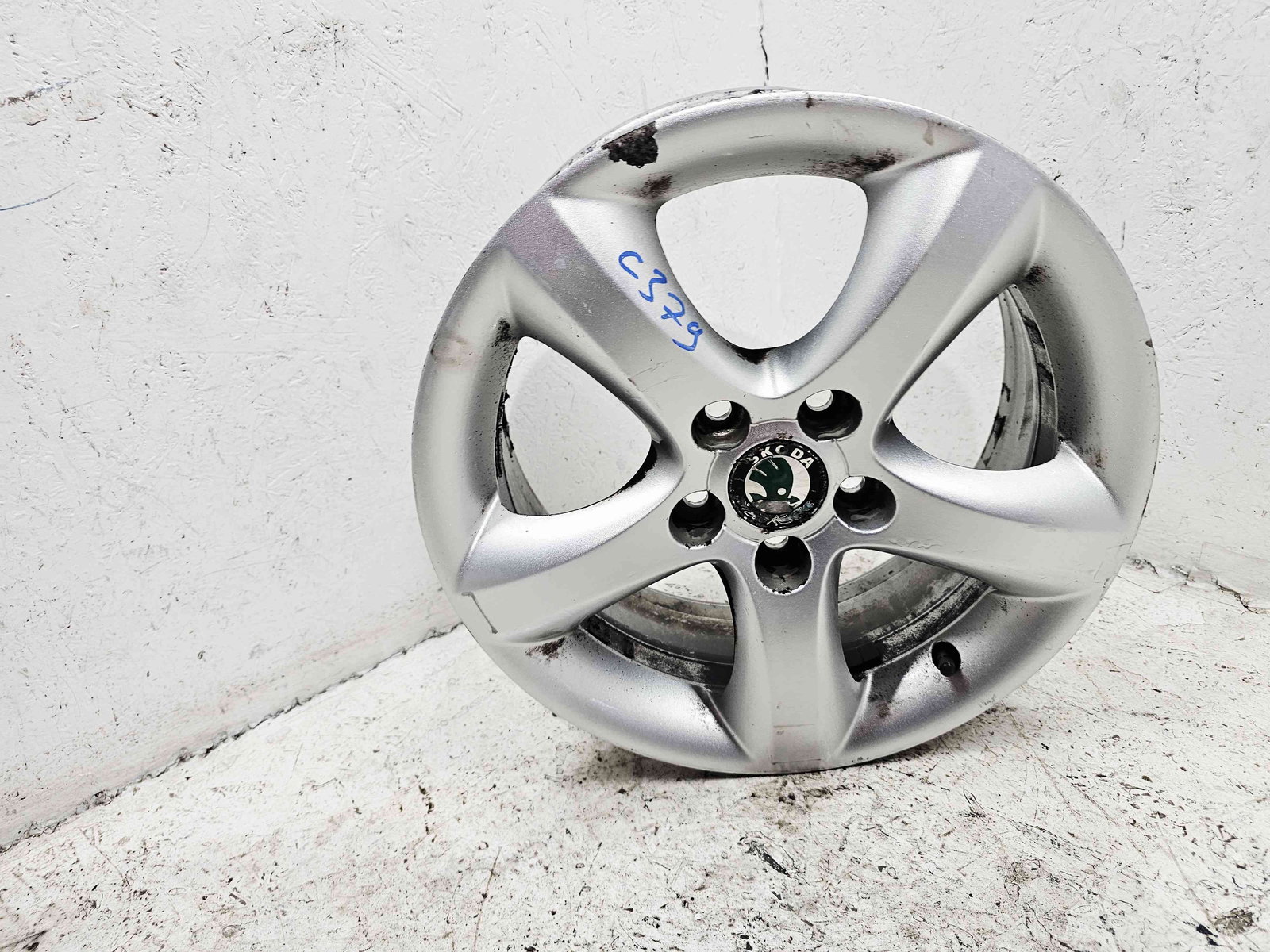 Set jante aliaj Skoda Fabia 2 (5J, 542) [Fabr 2007-2014] - imagine 10