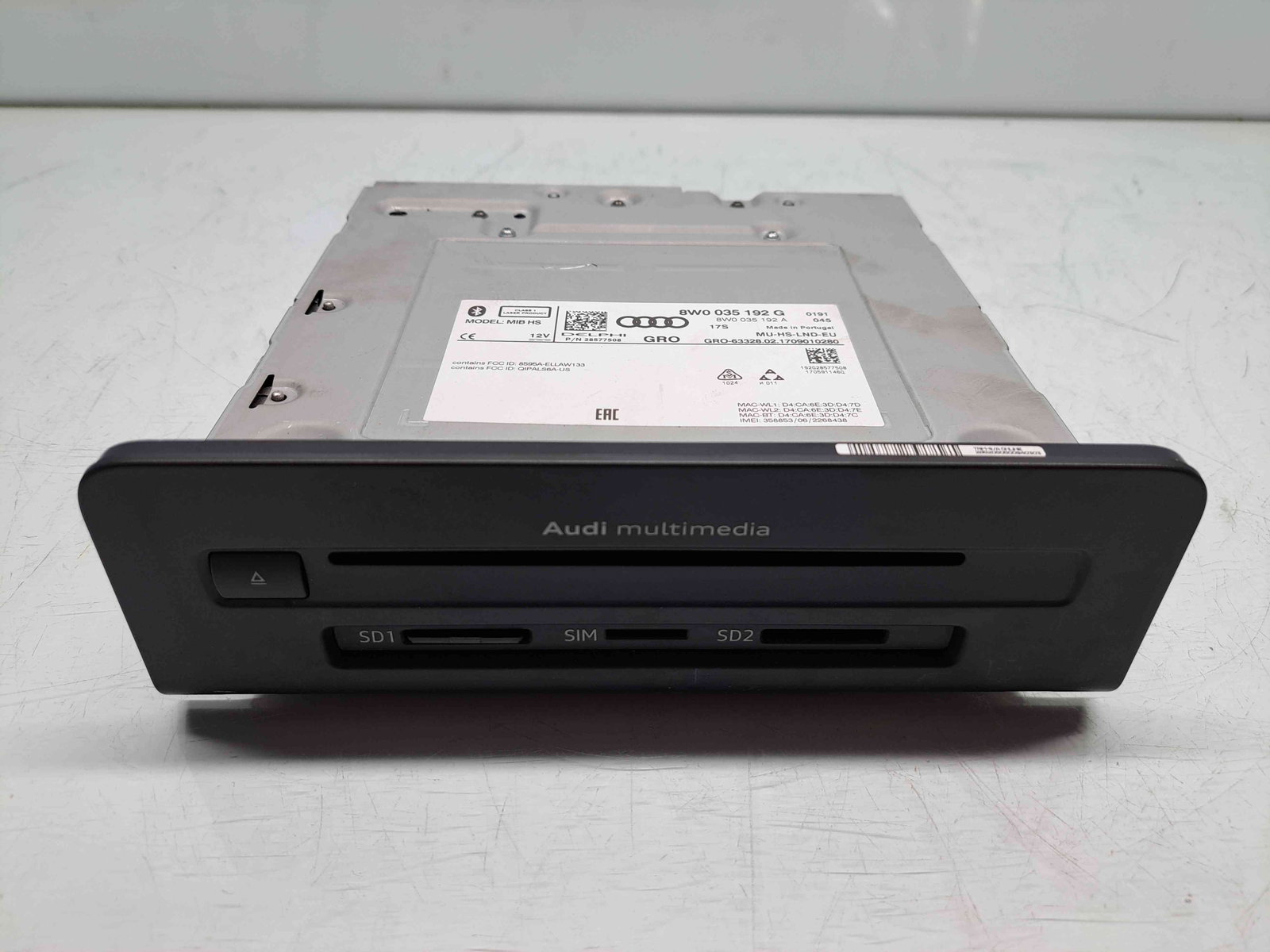 Unitate multimedia Audi A4 (8W2, B9) [Fabr 2015-2023] 8W0035192G - imagine 2