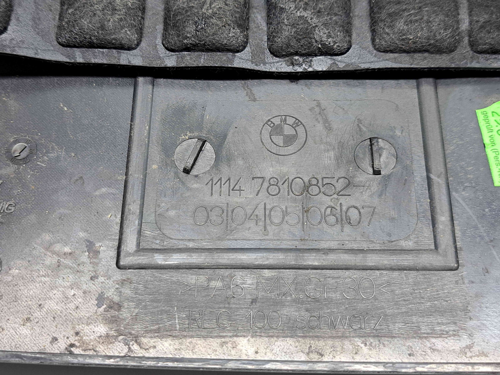 Capac motor Bmw 3 (E90) [Fabr 2005-2011] 7810852-03 2.0D N47D20 105KW / 143CP - imagine 3