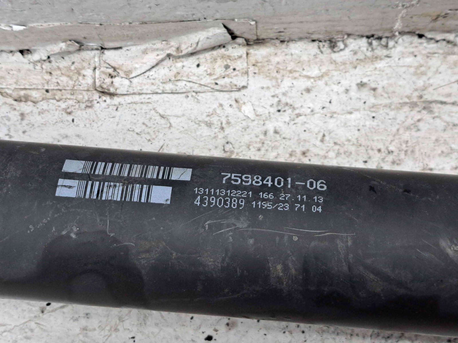 Cardan Bmw 1 (F20) [Fabr 2011-2017] 7598401-06 2.0 N47N 105KW / 143CP - imagine 5