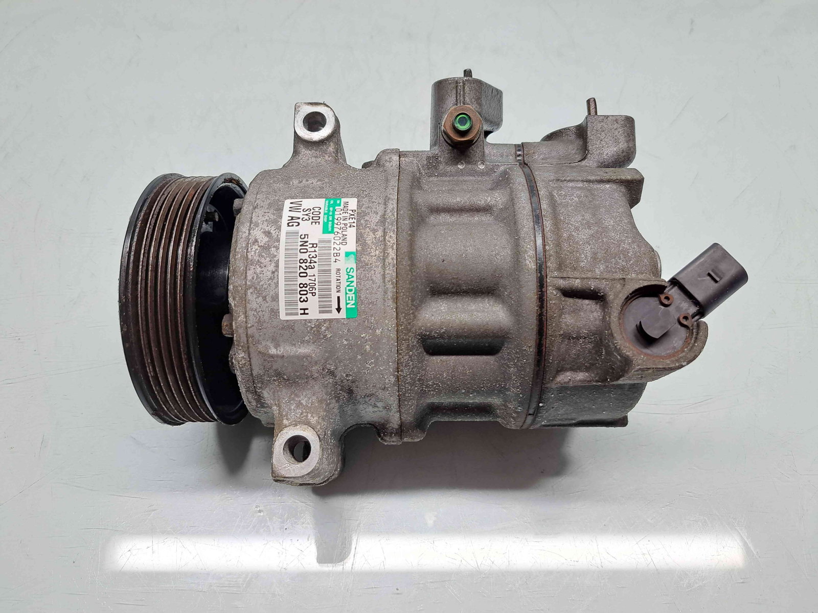 Compresor clima Audi A3 (8P1) [Fabr 2003-2012] 5N0820803H 2.0 TDI CFFB 103KW / 140CP - imagine 1