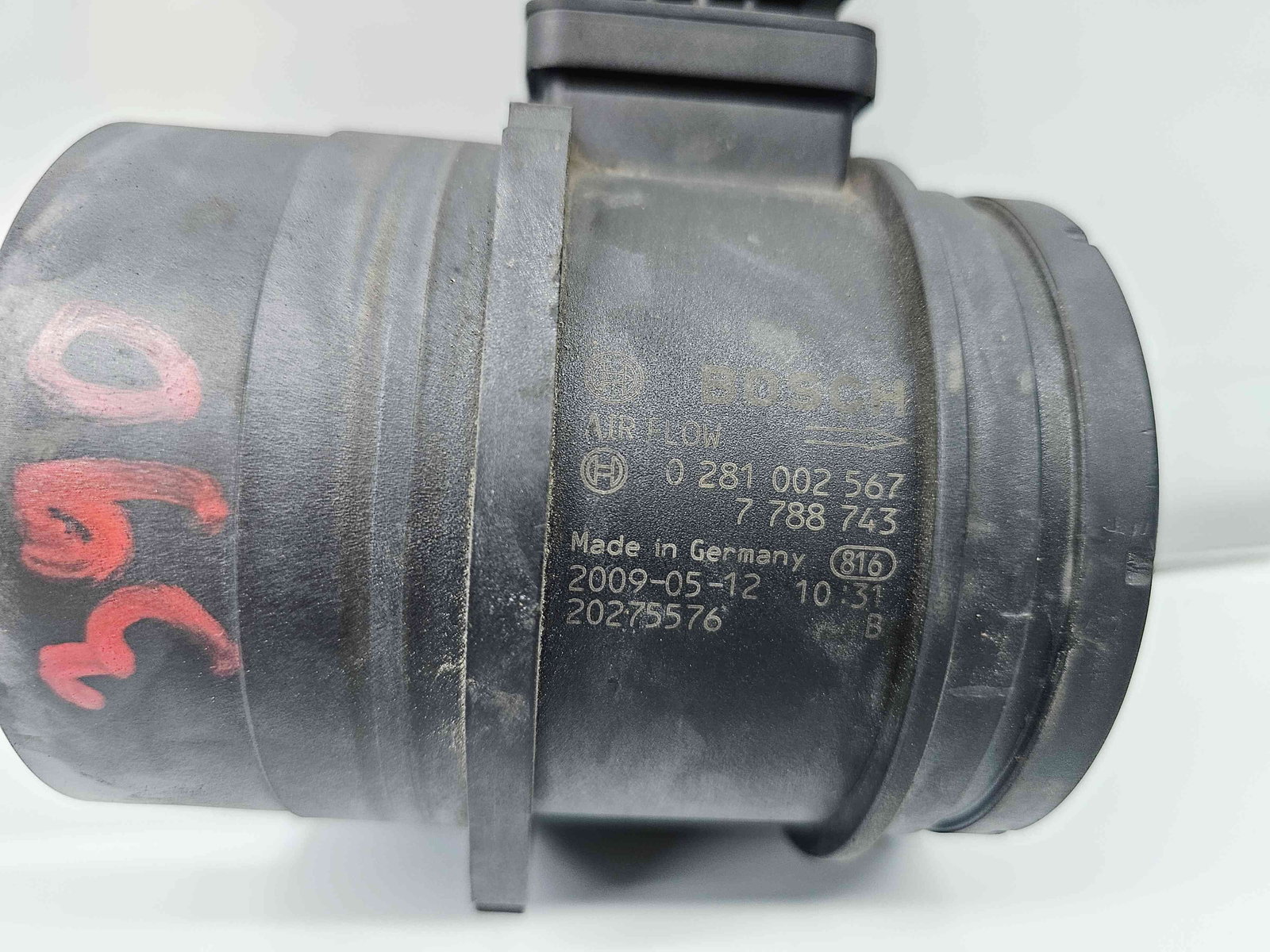 Debitmetru aer Bmw 3 (E90) [Fabr 2005-2011] 7788743 2.0D N47D20 105KW / 143CP - imagine 2