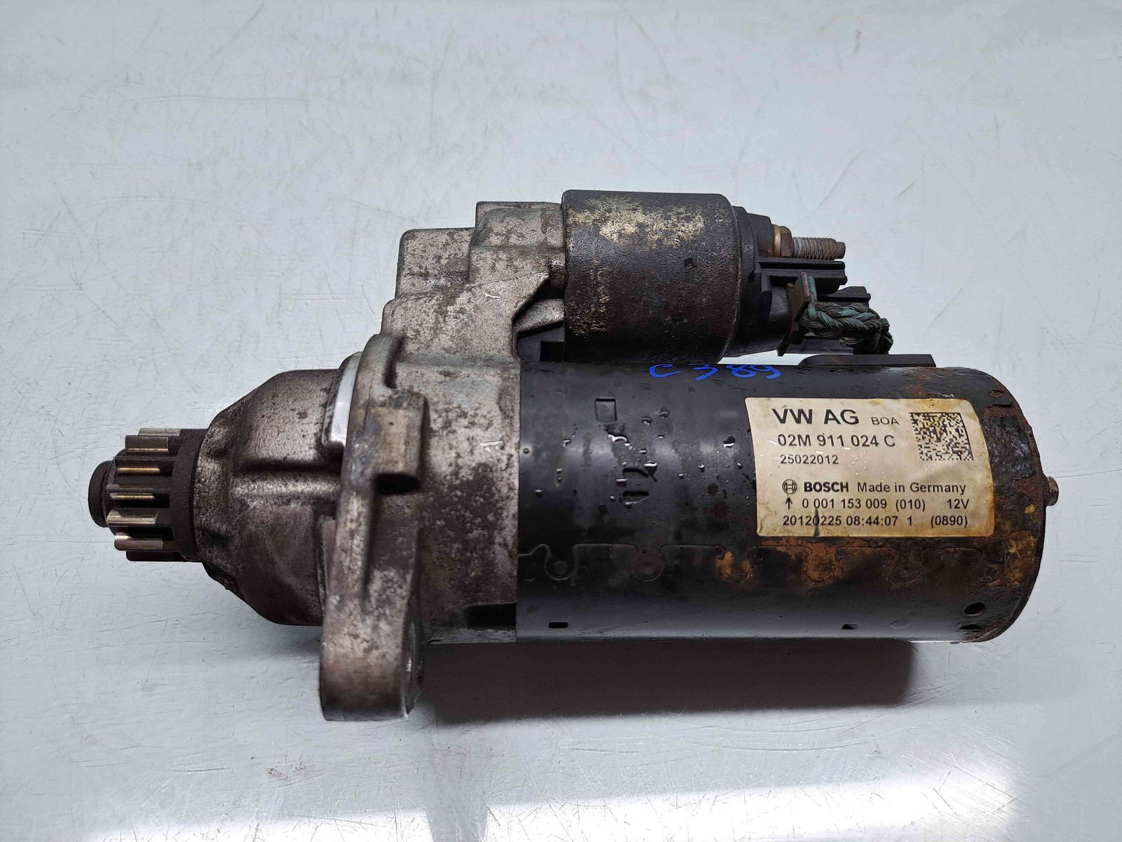 Electromotor 13 dinti Volkswagen Passat B7 (362) [Fabr 2010-2014] 02M911024C / 0001153009 2.0 TDI CFFB103KW / 140CP