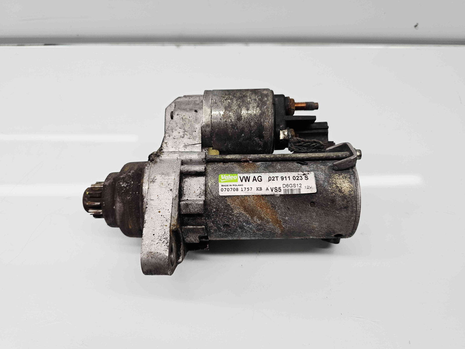 Electromotor 10 dinti Skoda Fabia 2 (5J, 542) [Fabr 2007-2014] 02T911023S 1.2 Benz BZG51KW / 70CP - imagine 1