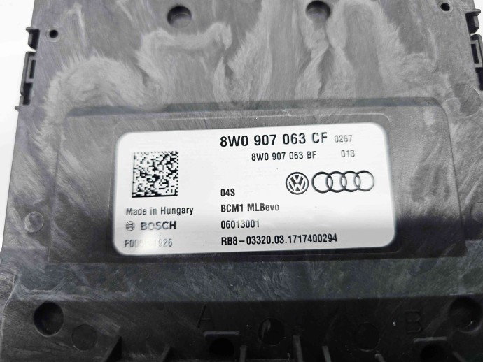  Modul confort Audi A4 (8W2, B9) [Fabr 2015-2023] 8W0907063CF