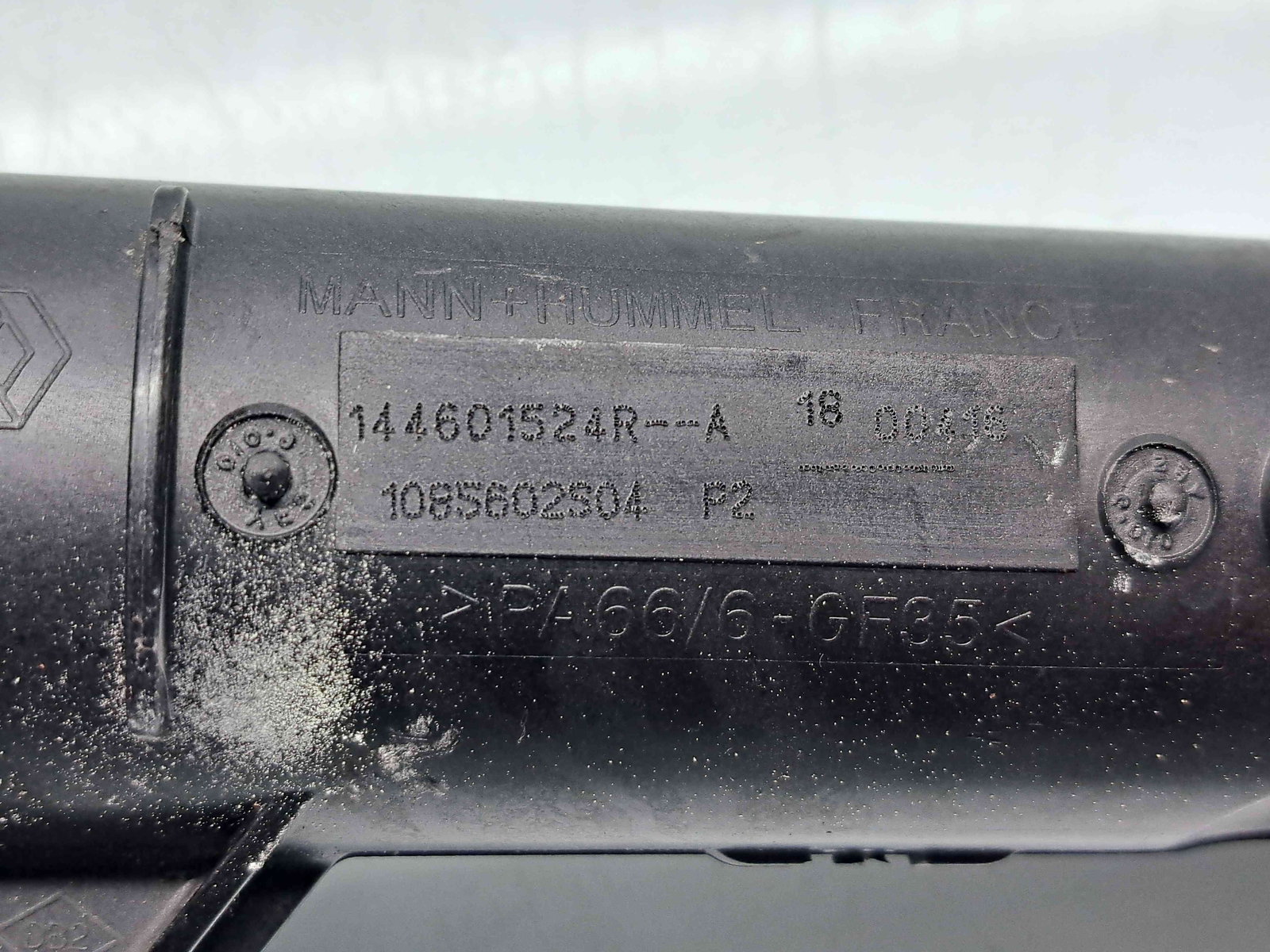 Tub intercooler Dacia Sandero 2 [Fabr 2012-prezent] 144601524R 1.5 DCI K9K626 66KW / 90CP - imagine 4