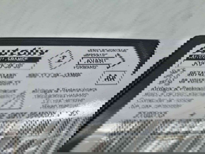 Calculator airbag Peugeot 308 [Fabr 2007-2013] 619763800 1.6 hdi 9H05 82KW / 112CP