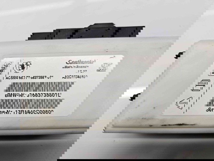 Calculator airbag Bmw X3 (F25) [Fabr 2010-2017] 6837358 2.0 B47D 140KW / 190CP