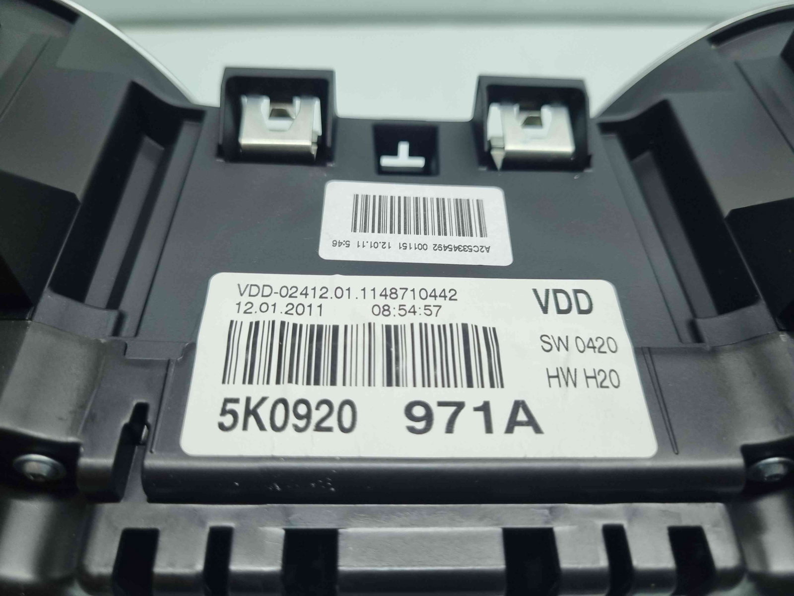 Ceas bord Volkswagen Golf 6 (5K1) [Fabr 2009-2013] 5K0920971A - imagine 10