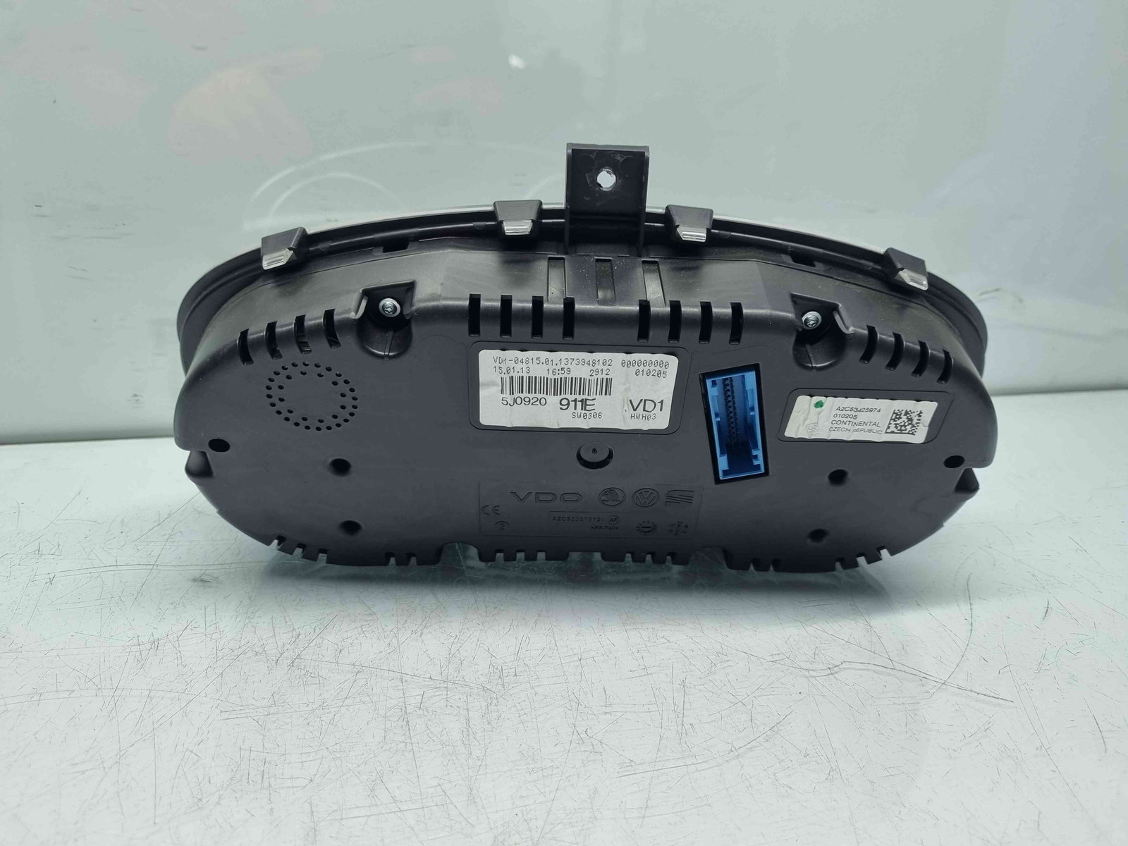 Ceas bord Skoda Fabia 2 (5J, 542) [Fabr 2007-2014] 5J0920911E - imagine 4