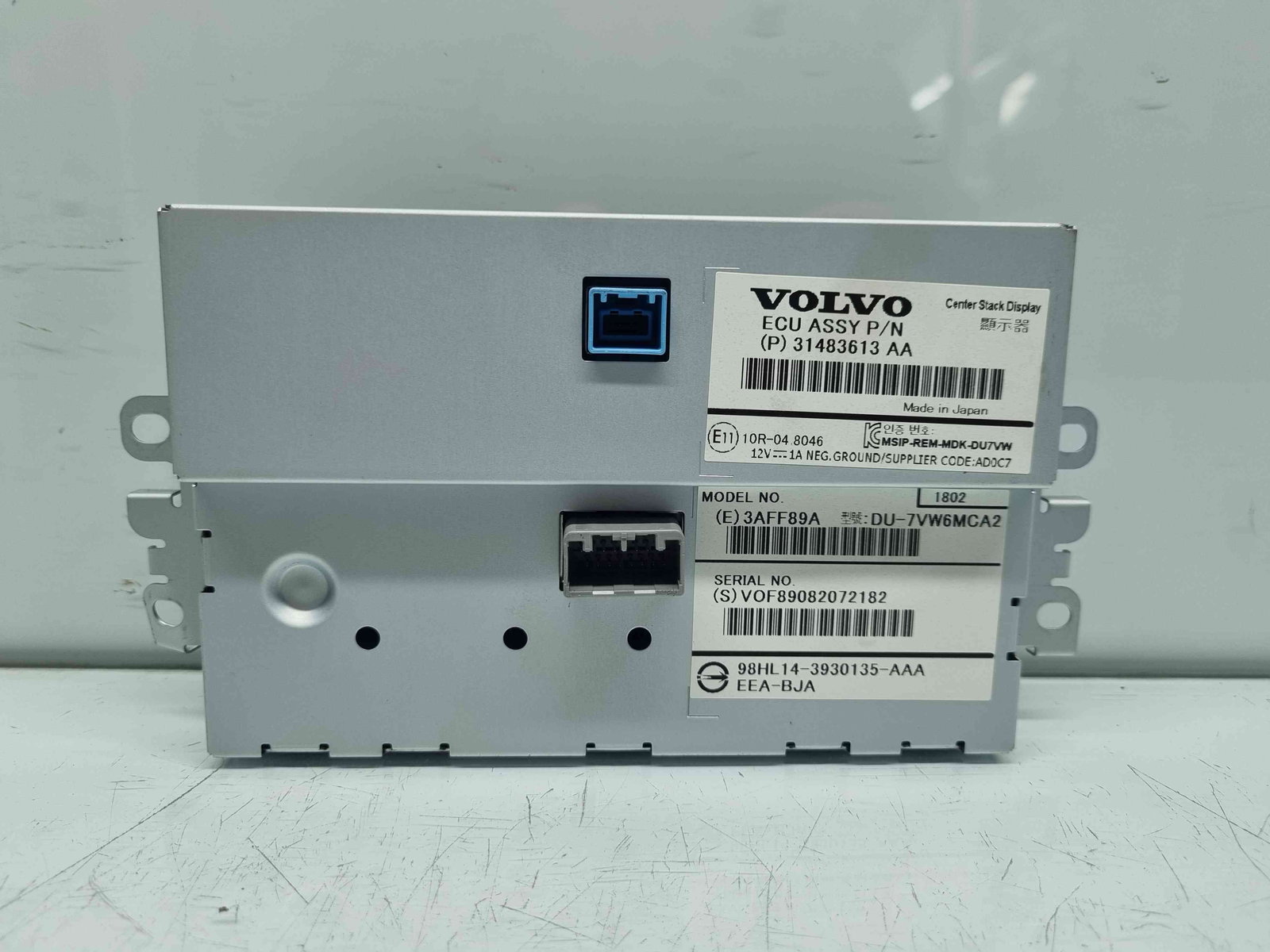 Display bord Volvo V40 II Rdesign [Fabr 2013-2019] 31483613AA - imagine 6
