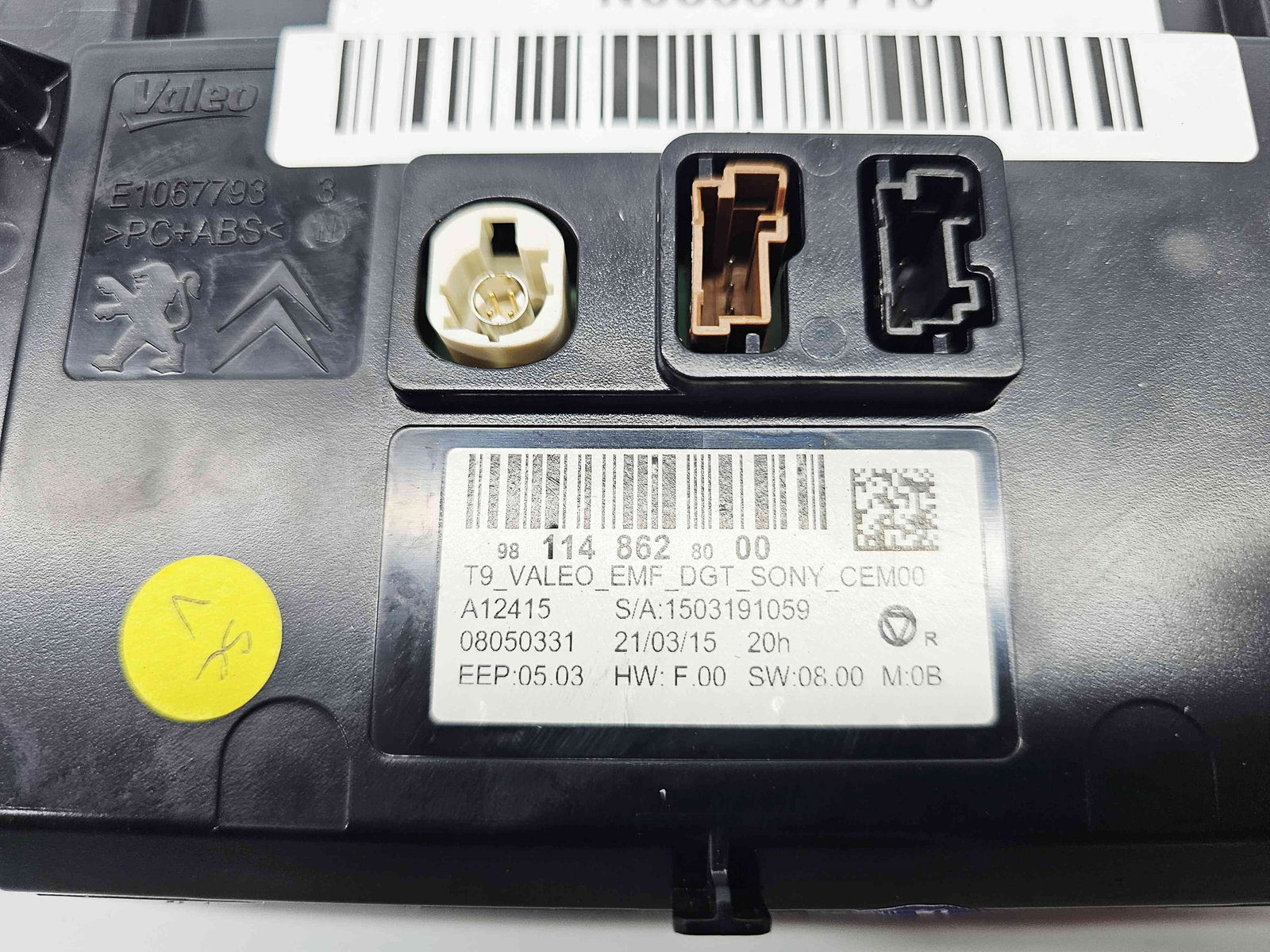 Display bord Peugeot 308 (II) [Fabr 2013-2020] 981148628000 - imagine 3