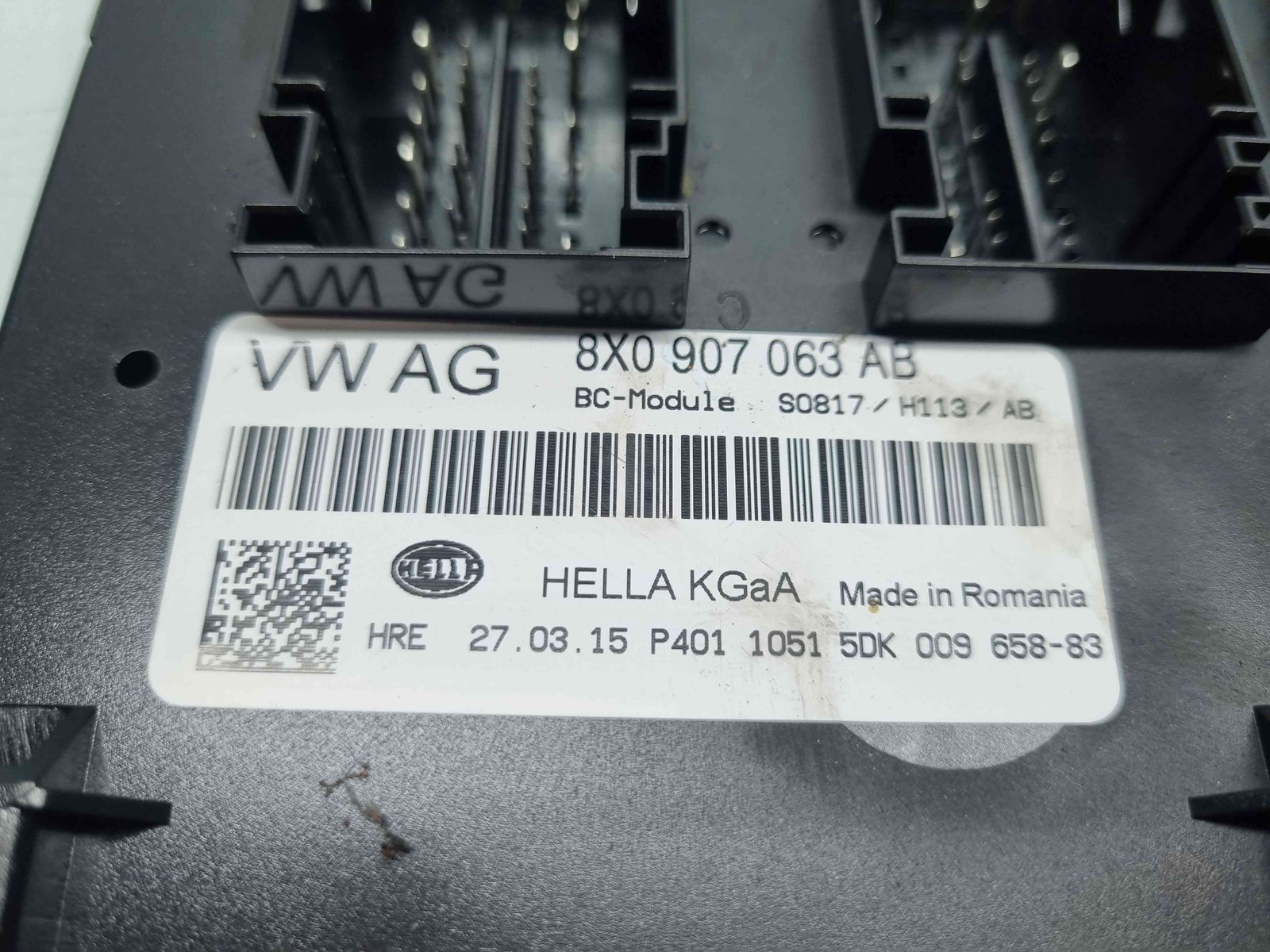 Modul confort Audi A1 Sportback (8XF) [Fabr 2011-2018] 8X0907063AB - imagine 6