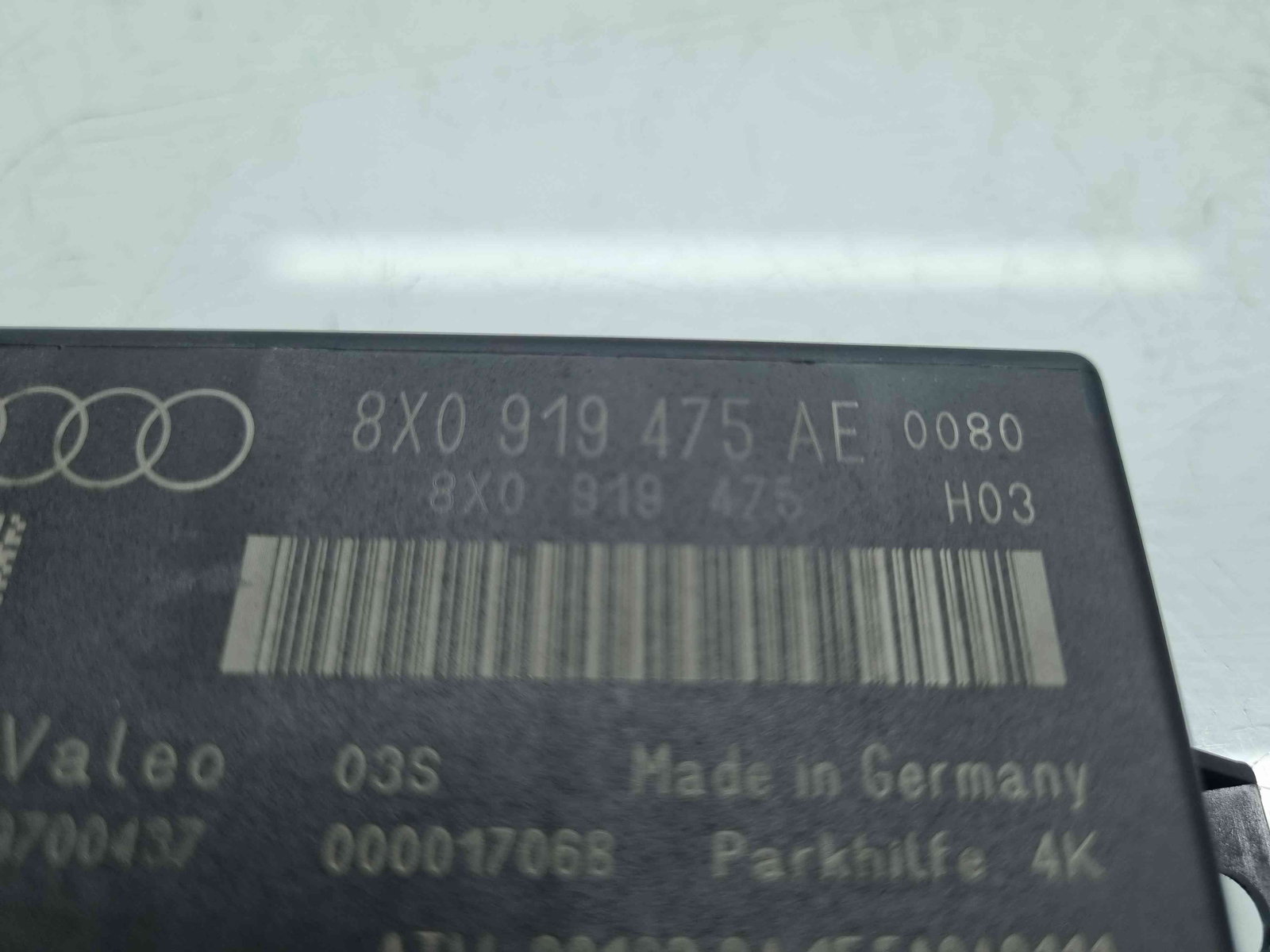 Modul senzori parcare Audi A1 Sportback (8XF) [Fabr 2011-2018] 8X0919475AE - imagine 5