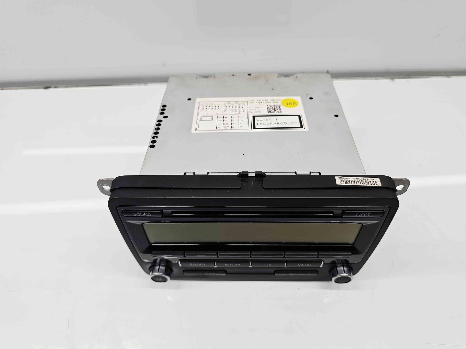 Radio CD Volkswagen Golf 6 (5K1) [Fabr 2009-2013] 1K0035186AB - imagine 2