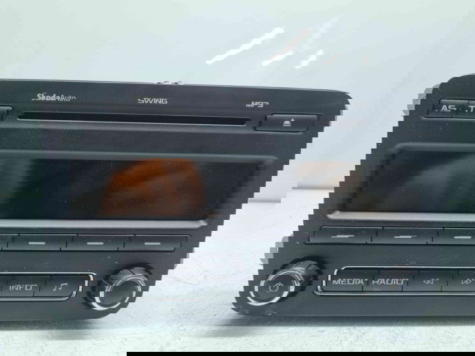  Radio CD Skoda Fabia 2 (5J, 542) [Fabr 2007-2014] 5J0035161D