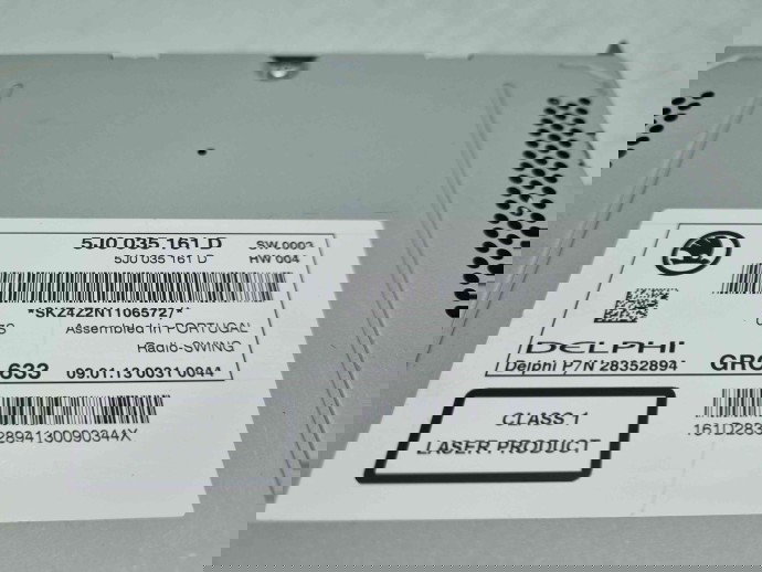  Radio CD Skoda Fabia 2 (5J, 542) [Fabr 2007-2014] 5J0035161D