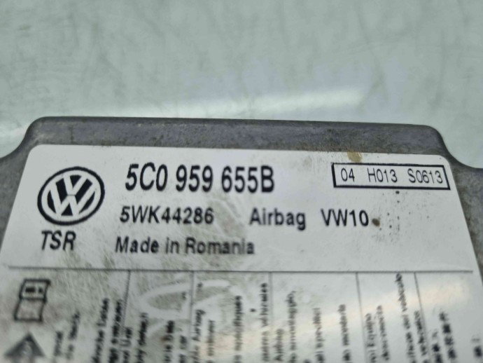 Calculator airbag  Skoda Yeti (5L) [Fabr 2009-2020] 5C0959655B 1.6 TDI CAYC 77KW / 105CP