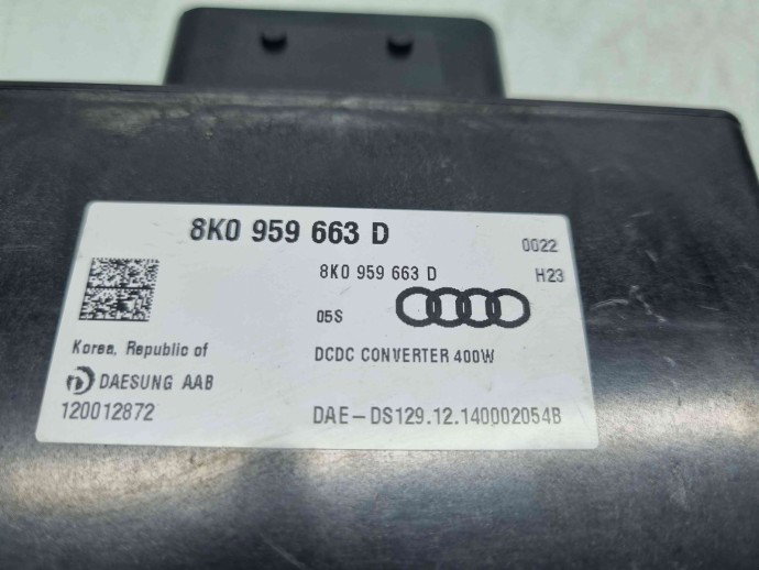  Modul stabilizator tensiune  AUDI A6 (4G5, C7) [Fabr 2011-2017] 8K0959663D