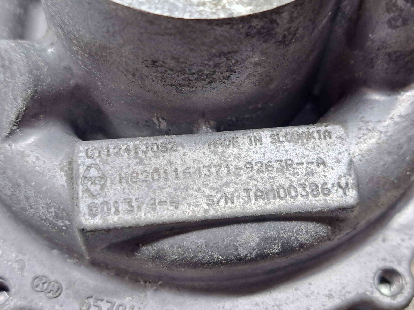 Turbina Dacia Logan 2 [Fabr 2012-2020] H8201164371 1.5 DCI K9K626 66KW / 90CP - imagine 2