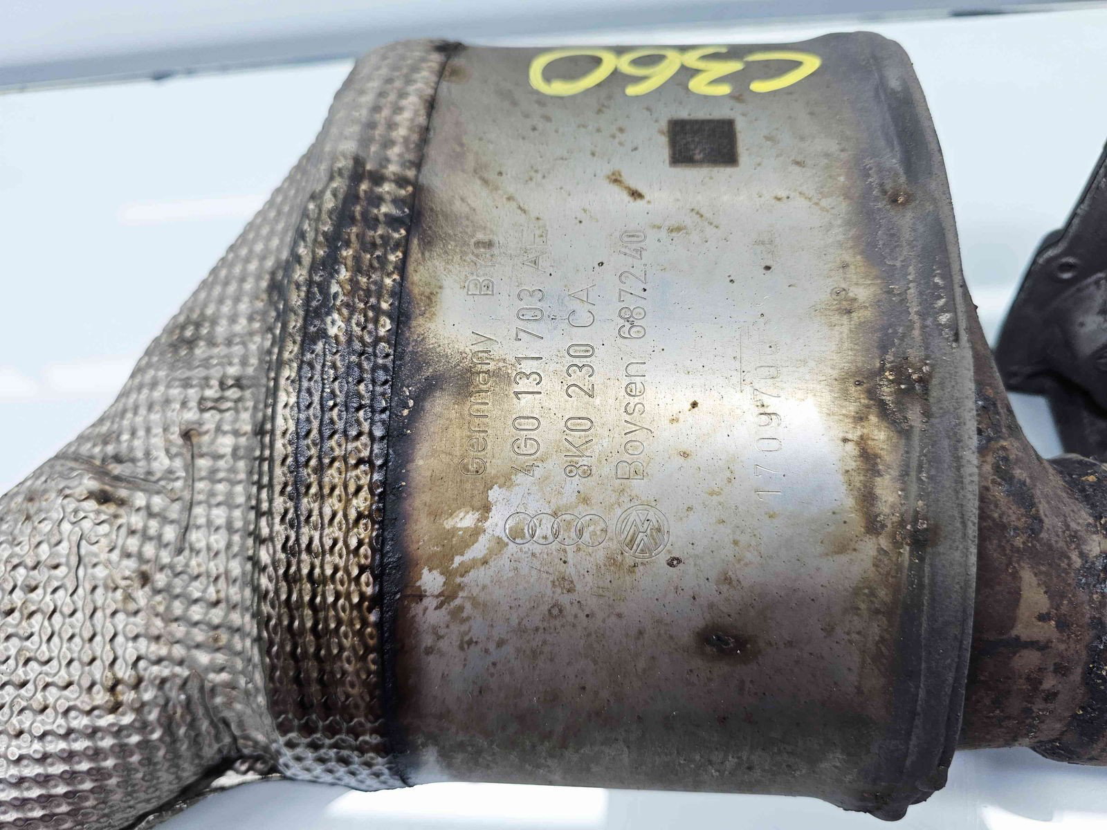 Filtru particule AUDI A5 Sportback (F5A, 9T) [Fabr 2016-prezent] 4G0131703AE 2.0 TDI DETA 140KW / 190CP - imagine 5