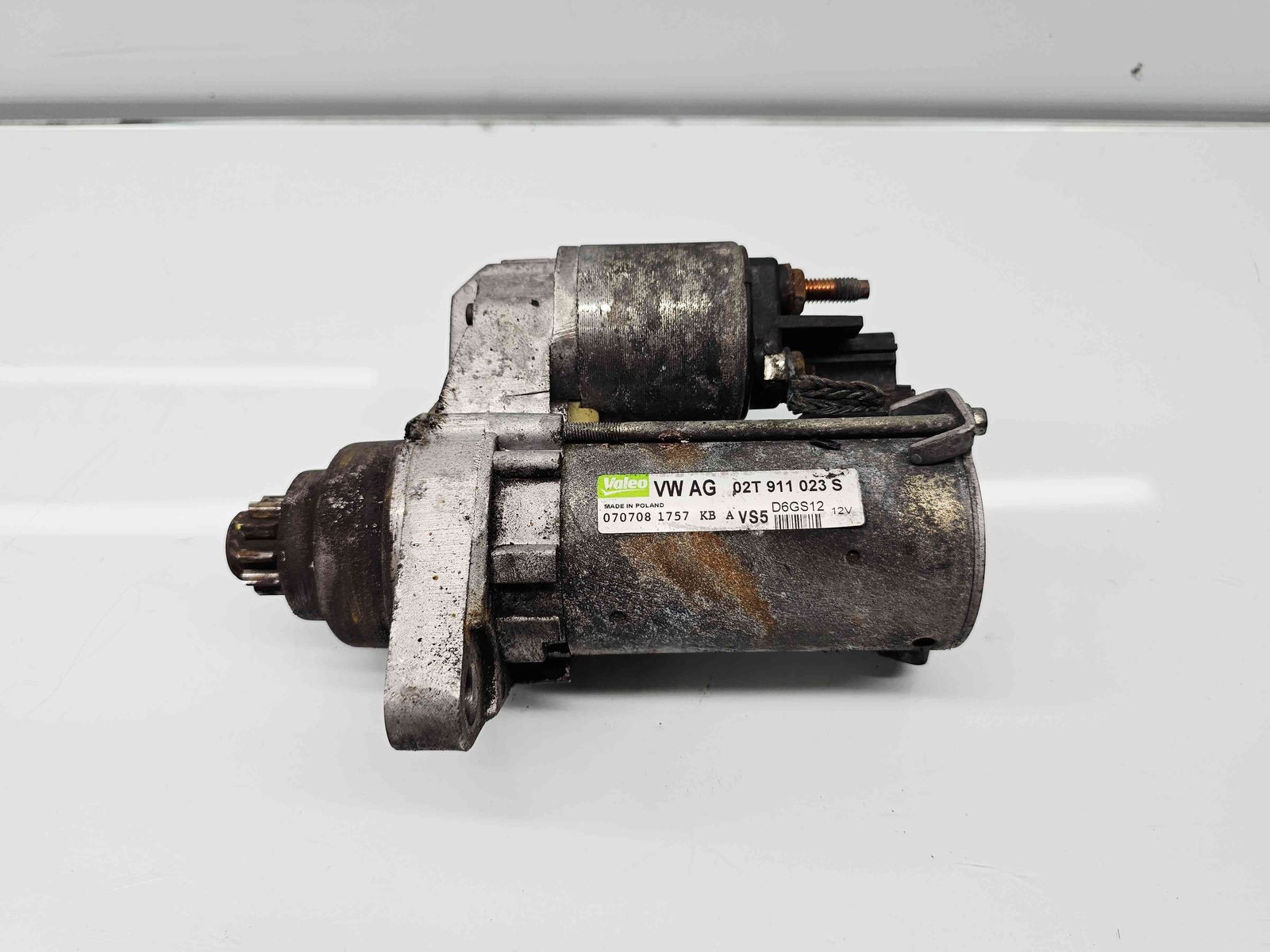 Electromotor 10 dinti Volkswagen Touran (1T1, 1T2) [Fabr 2003-2010] 02T911023S 1.2 Benz BZG51KW / 70CP
