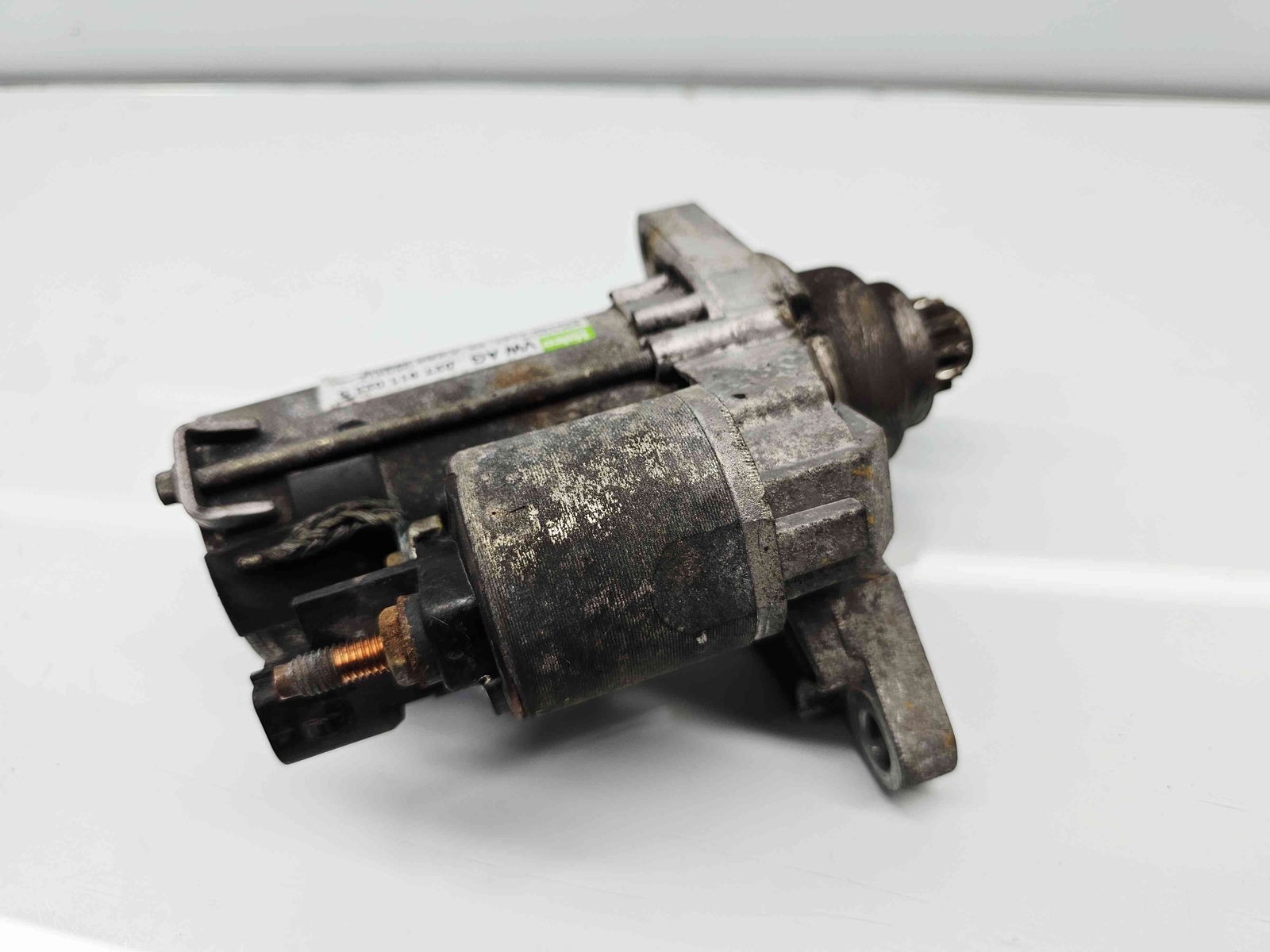 Electromotor 10 dinti Volkswagen Polo (6R) [Fabr 2009-2016] 02T911023S 1.2 Benz BZG51KW / 70CP - imagine 4