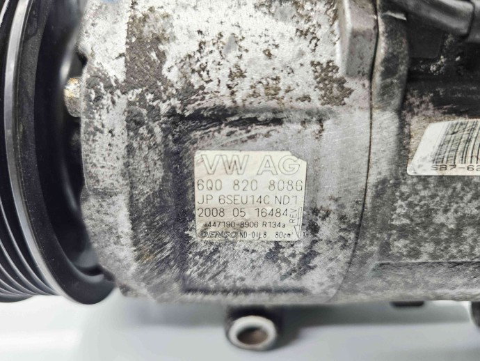 Compresor clima  Volkswagen Polo (9N) [Fabr 2001-2008] 6Q0820808G 1.2 Benz BZG 51KW / 70CP