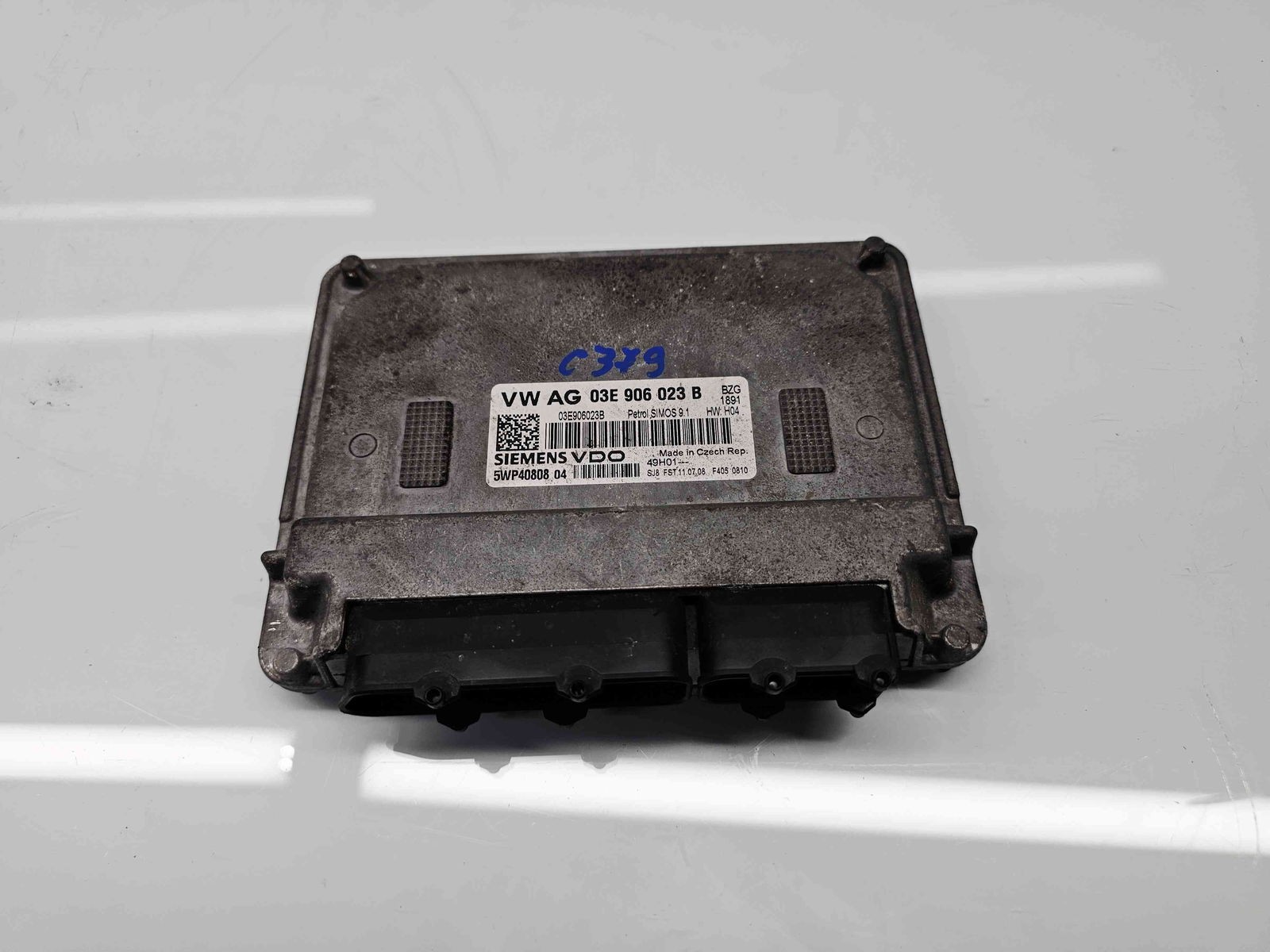 Calculator motor ECU Volkswagen Polo (9N) [Fabr 2001-2008] 03E906023B 1.2 Benz BZG 51KW / 70CP