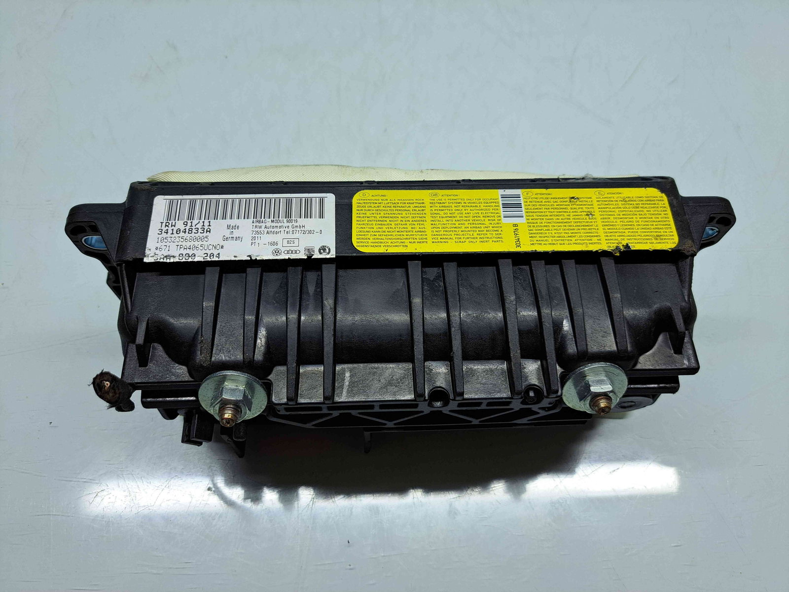 Airbag pasager Volkswagen Passat B7 (362) [Fabr 2010-2014] 3AA880204 - imagine 3