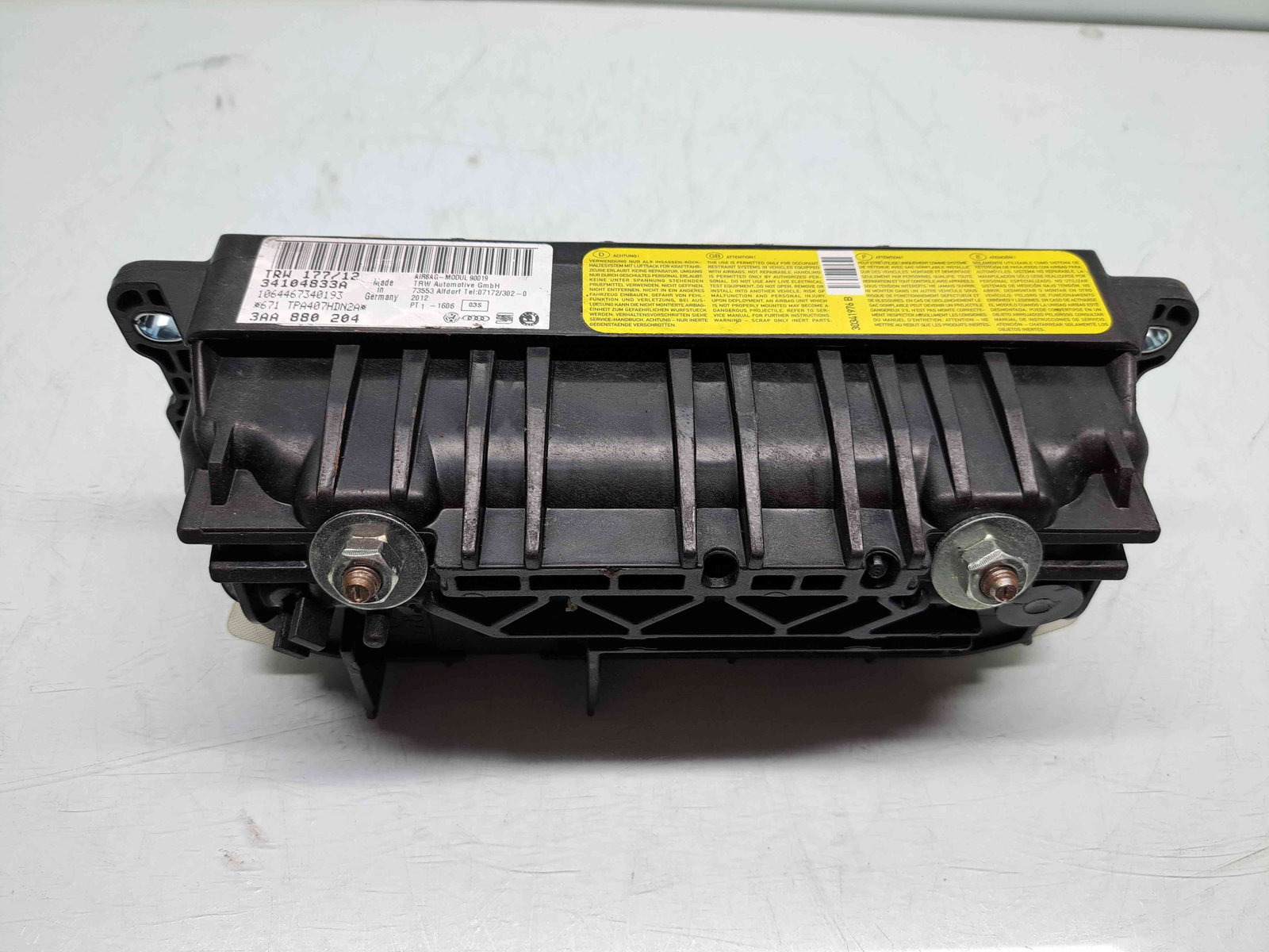 Airbag pasager Volkswagen Passat B7 (365) Variant [Fabr 2010-2014] 3AA880204 - imagine 2