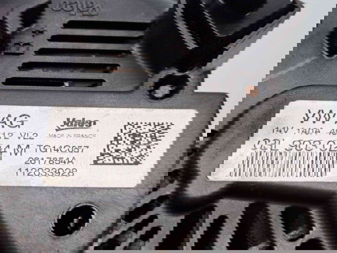 Alternator Seat Toledo 4 (KG3) [Fabr 2012-2018] 03L903024M 1.6 TDI CAYC 77KW / 105CP