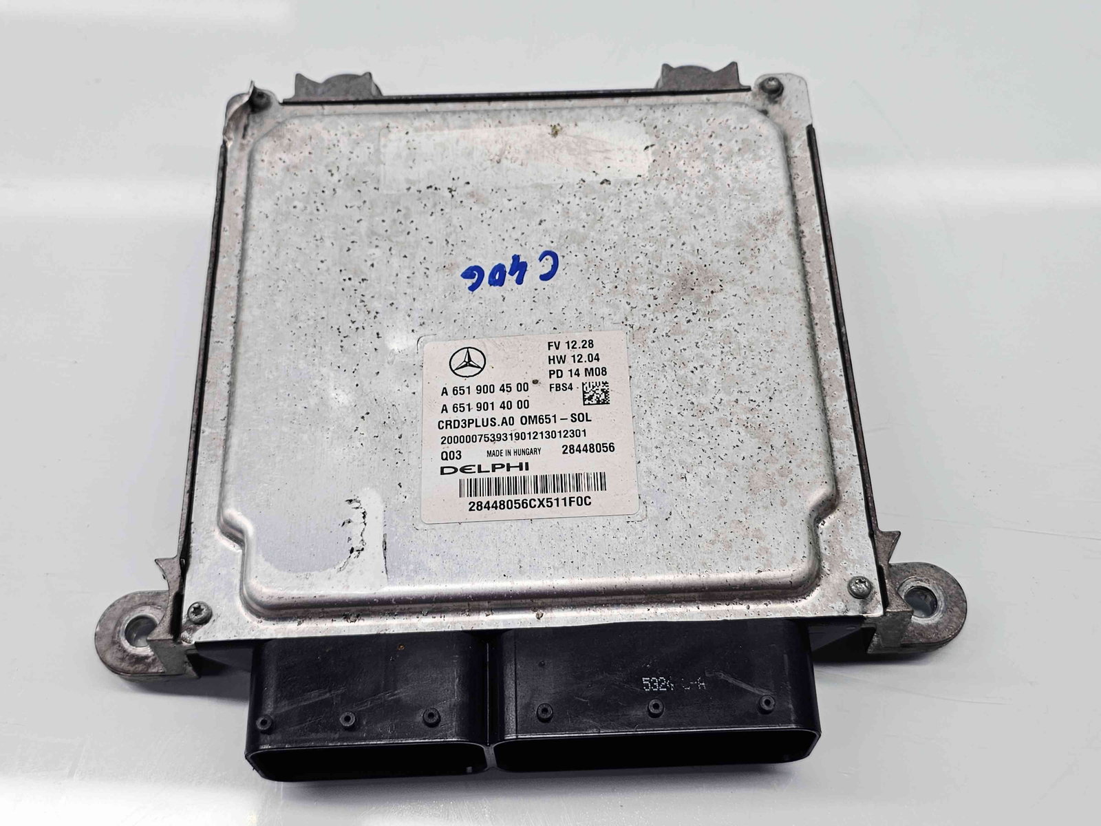 Calculator motor ECU Mercedes Clasa C Combi (W205) [Fabr 2015-prezent] A6519004500 2.2 CDI 651921 150KW / 204CP - imagine 1