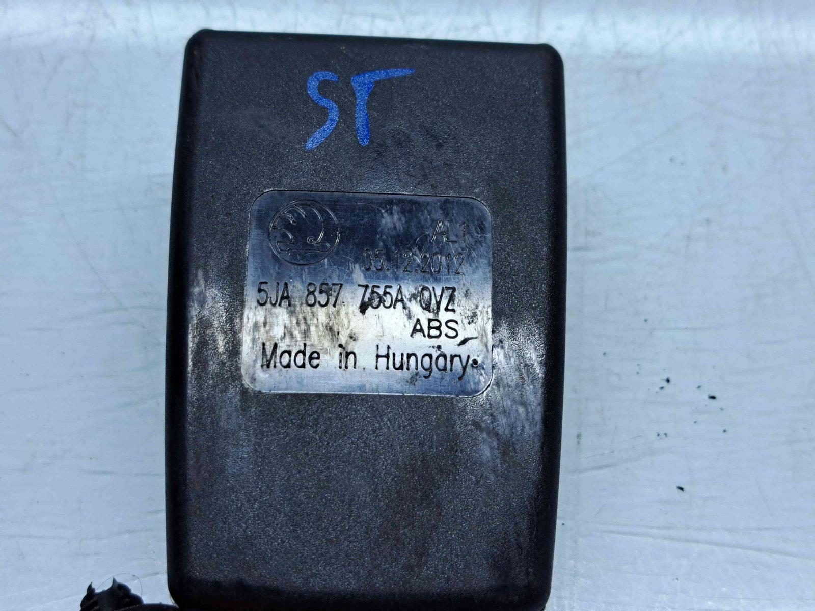 Capsa centura stanga fata Seat Toledo 4 (KG3) [Fabr 2012-2018] 5JA857755A - imagine 2