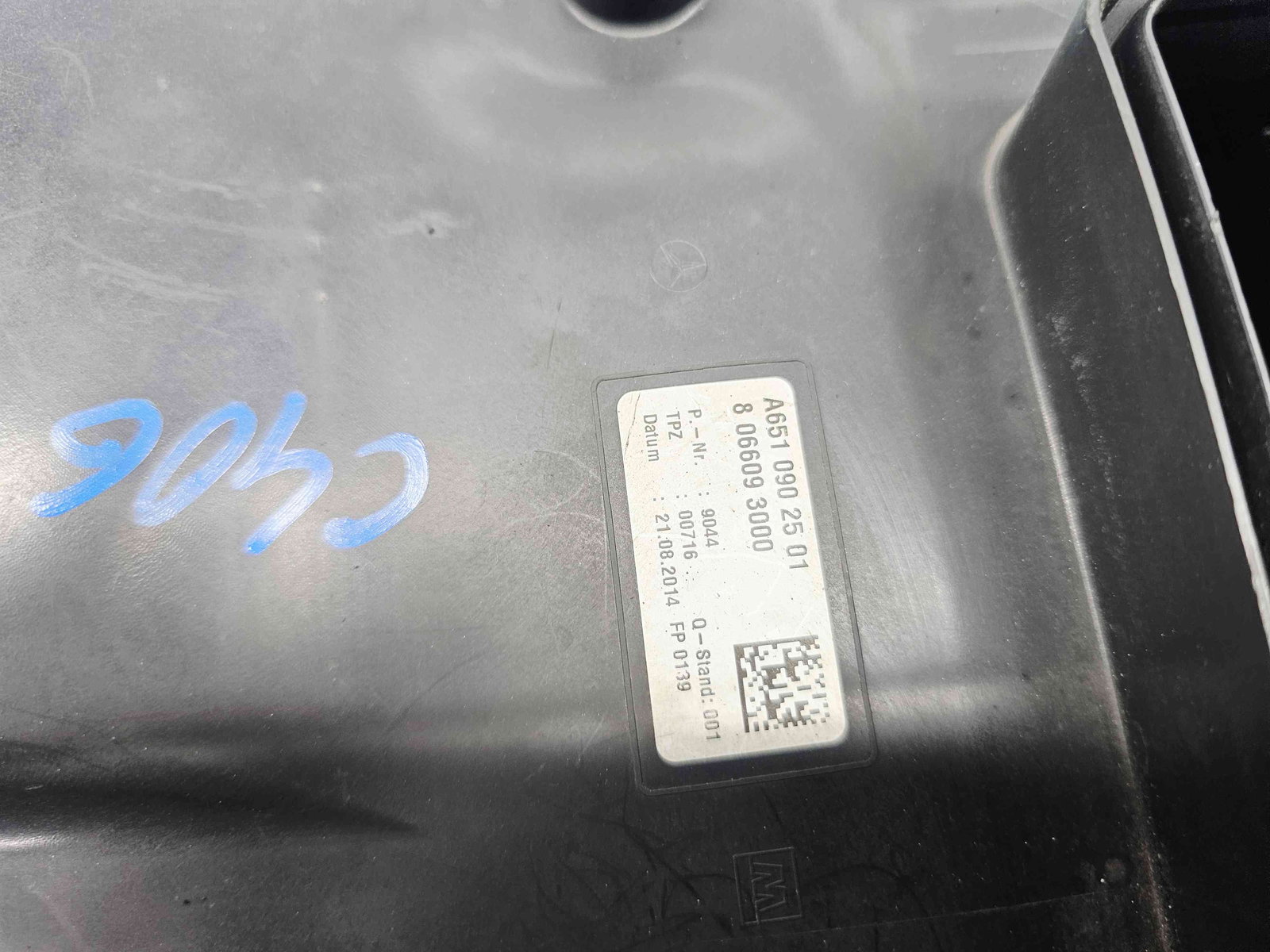 Carcasa filtru aer Mercedes Clasa C Combi (W205) [Fabr 2015-prezent] A6510902501 2.2 CDI 651921 150KW / 204CP - imagine 3