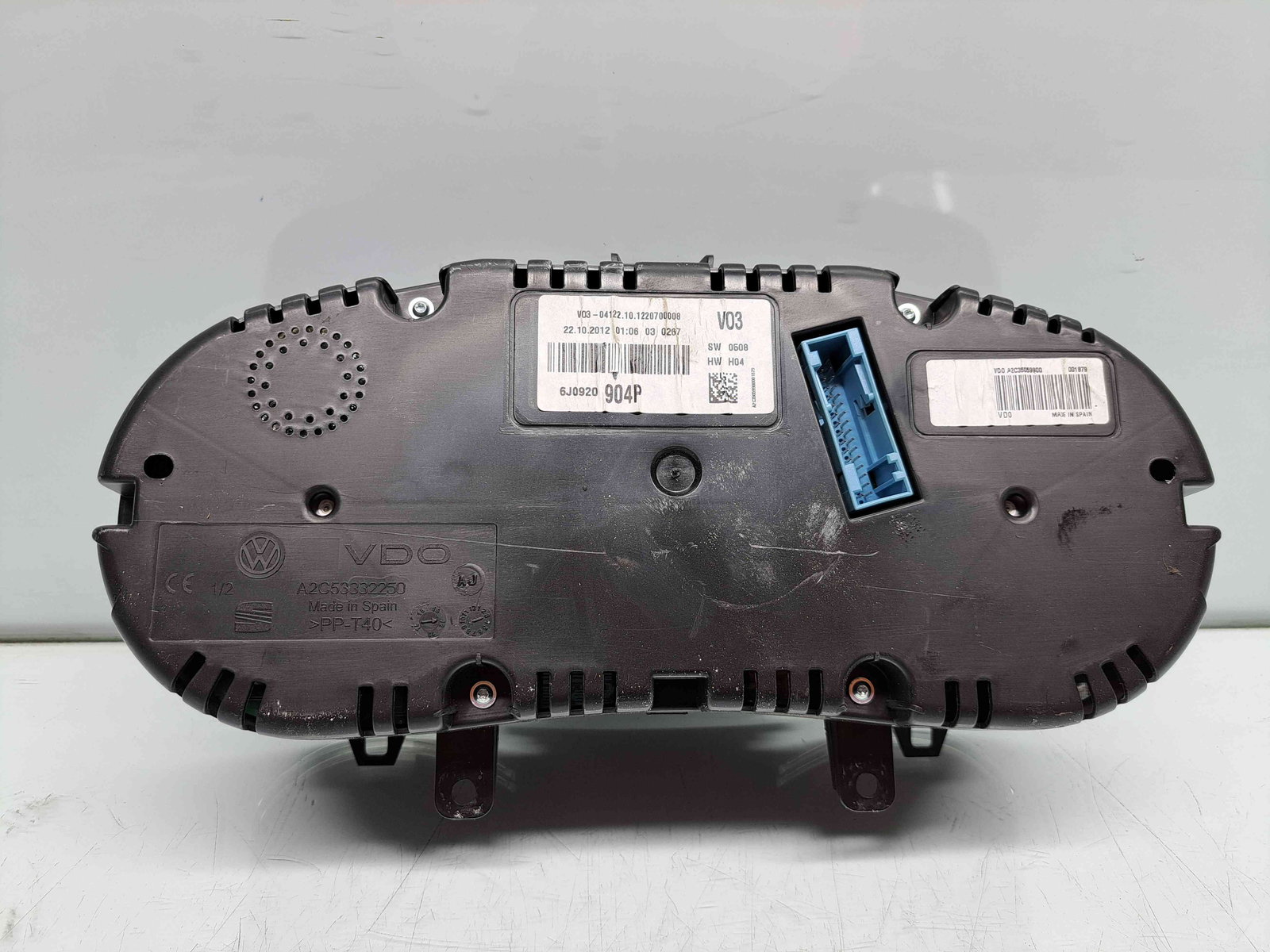 Ceas bord Seat Ibiza 5 (6J5) FR [Fabr 2008-2017] 6J0920904P - imagine 3