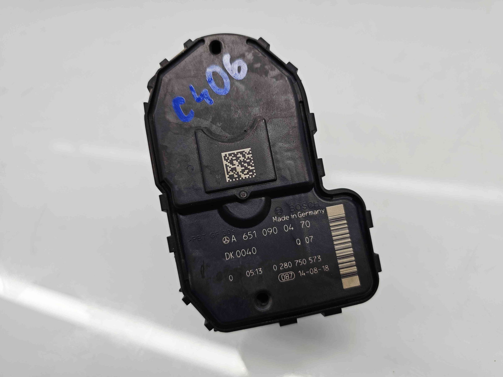 Clapeta acceleratie Mercedes Clasa C Combi (W205) [Fabr 2015-prezent] A6510900470 2.2 CDI 651921 150KW / 204CP - imagine 2