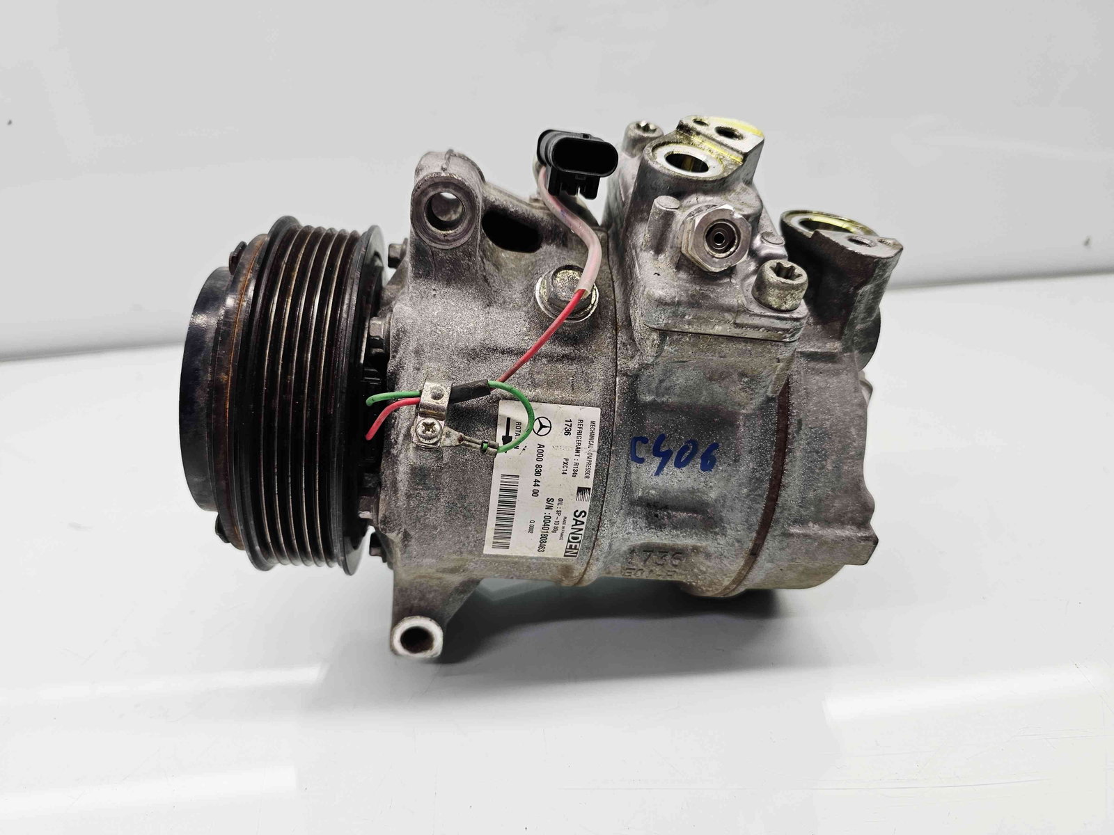 Compresor clima Mercedes Clasa C Combi (W205) [Fabr 2015-prezent] A0008304400 2.2 CDI 651921 150KW / 204CP