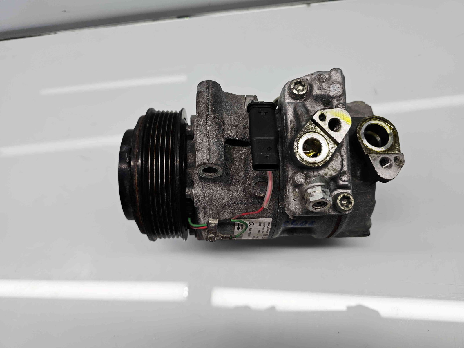 Compresor clima Mercedes Clasa C Combi (W205) [Fabr 2015-prezent] A0008304400 2.2 CDI 651921 150KW / 204CP - imagine 2