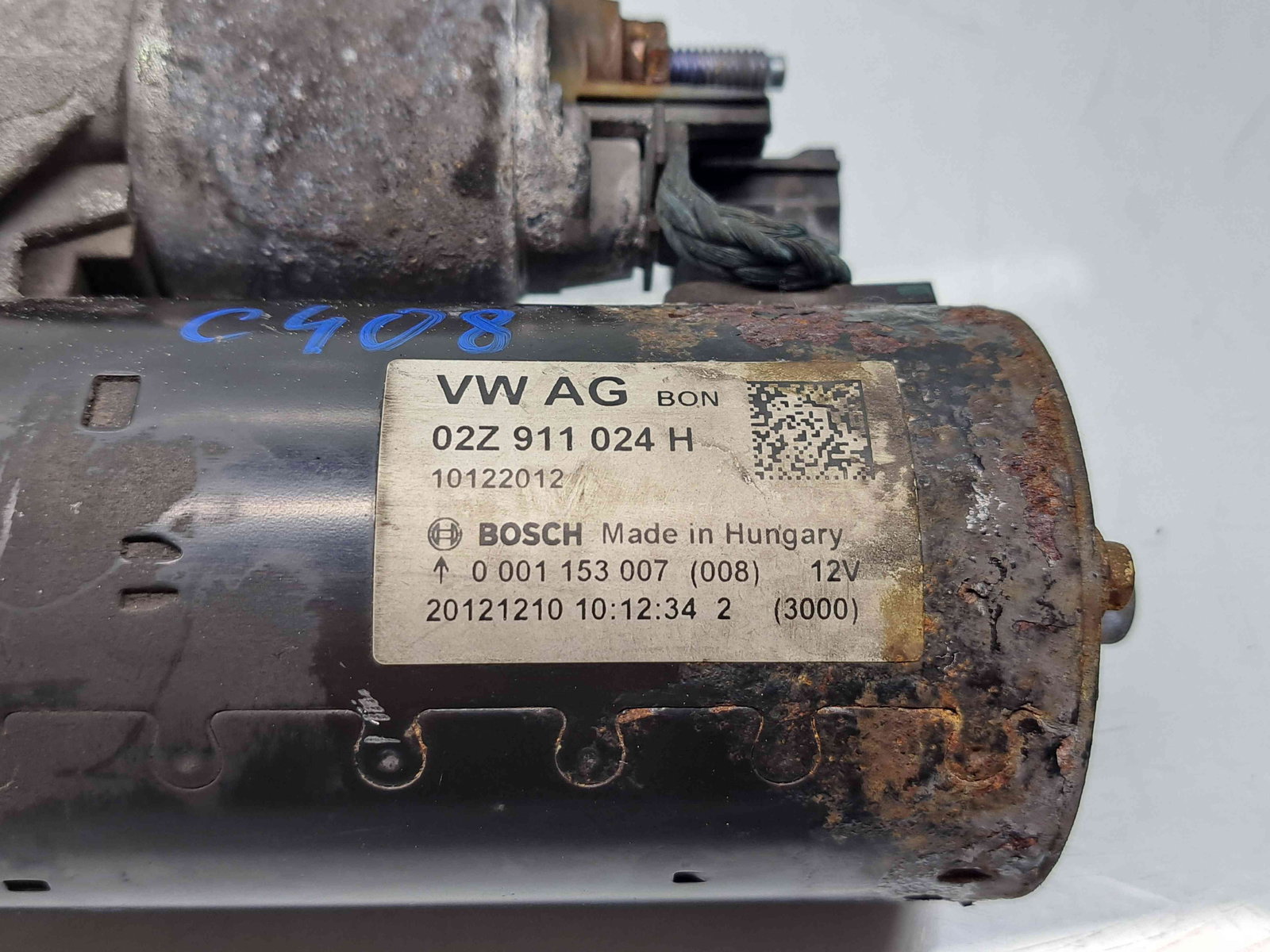 Electromotor 13 dinti Seat Toledo 4 (KG3) [Fabr 2012-2018] 02Z911024H 1.6 TDI CAYC 77KW / 105CP - imagine 3